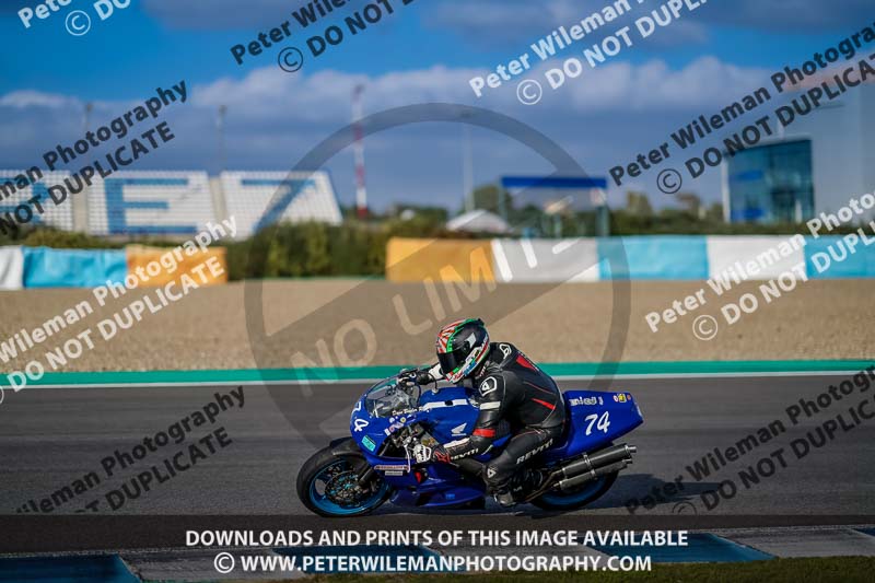 25 to 27th november 2017;Jerez;event digital images;motorbikes;no limits;peter wileman photography;trackday;trackday digital images